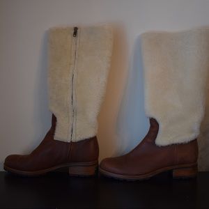Ugg Chrystie Shearling Riding Boot